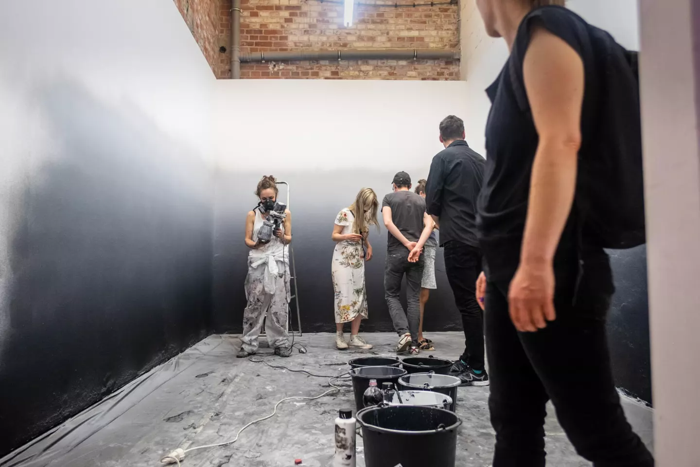 Opening and performance, Dorothée Louise Recker, She BAM!, 2019, © Enrico Meyer