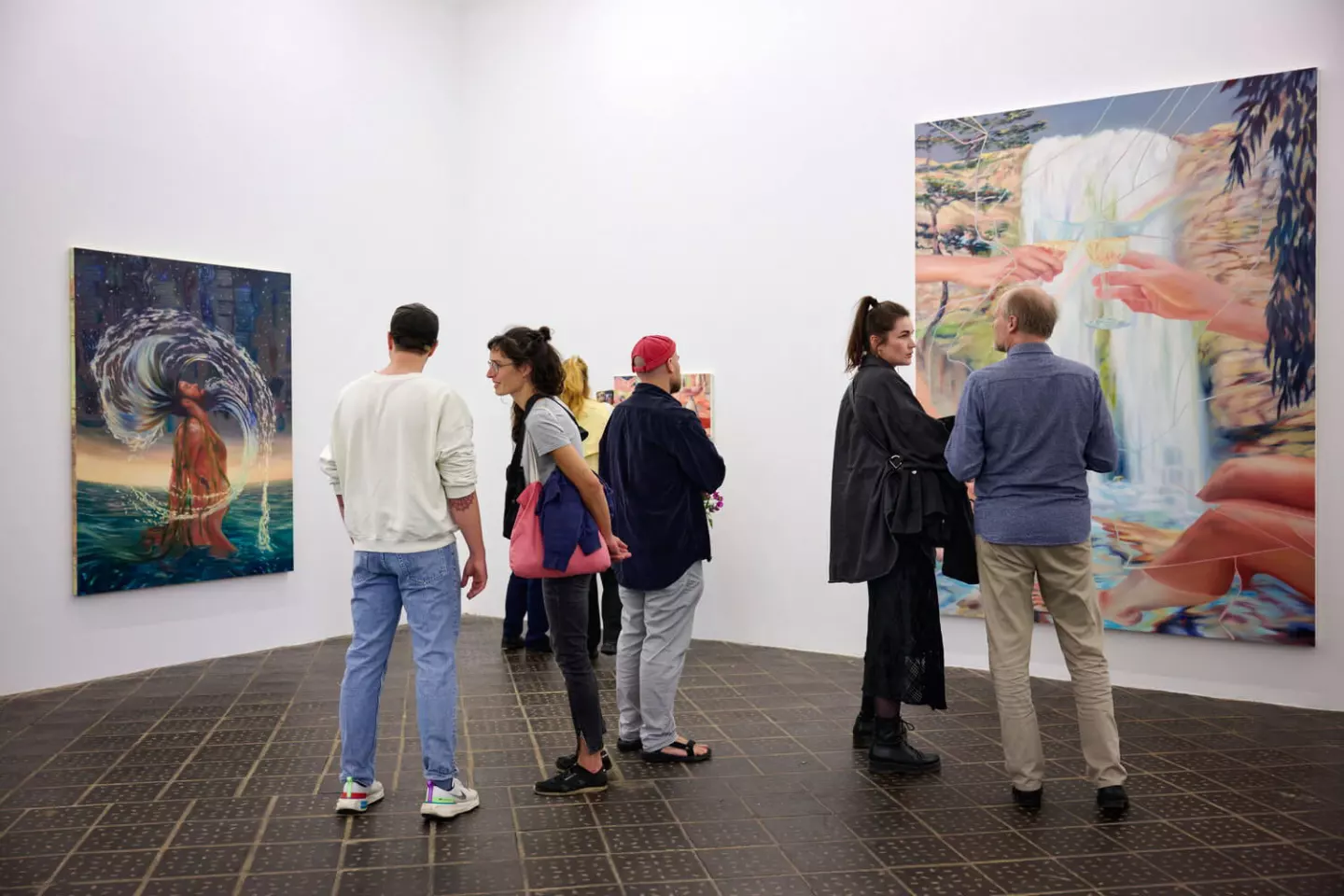 Opening, Galamb thorday, Galerie Laetitia Gorsy, Autumn Galleries Tour, 2023, © Walther Le Kon