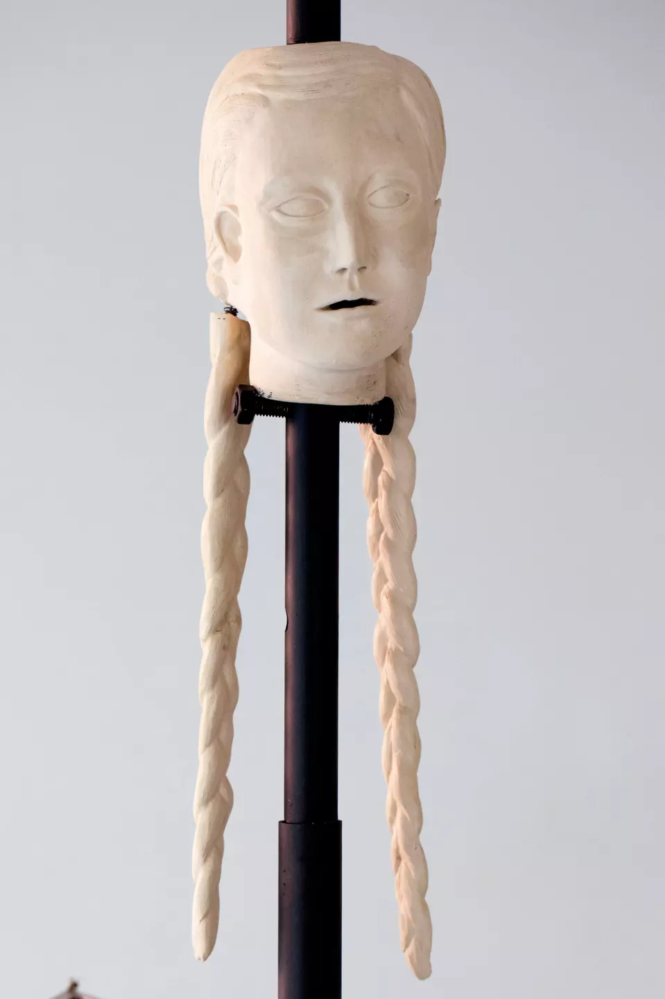 Céline Struger, Little Sister, 2024, ceramic, 55 × 20 × 20 cm