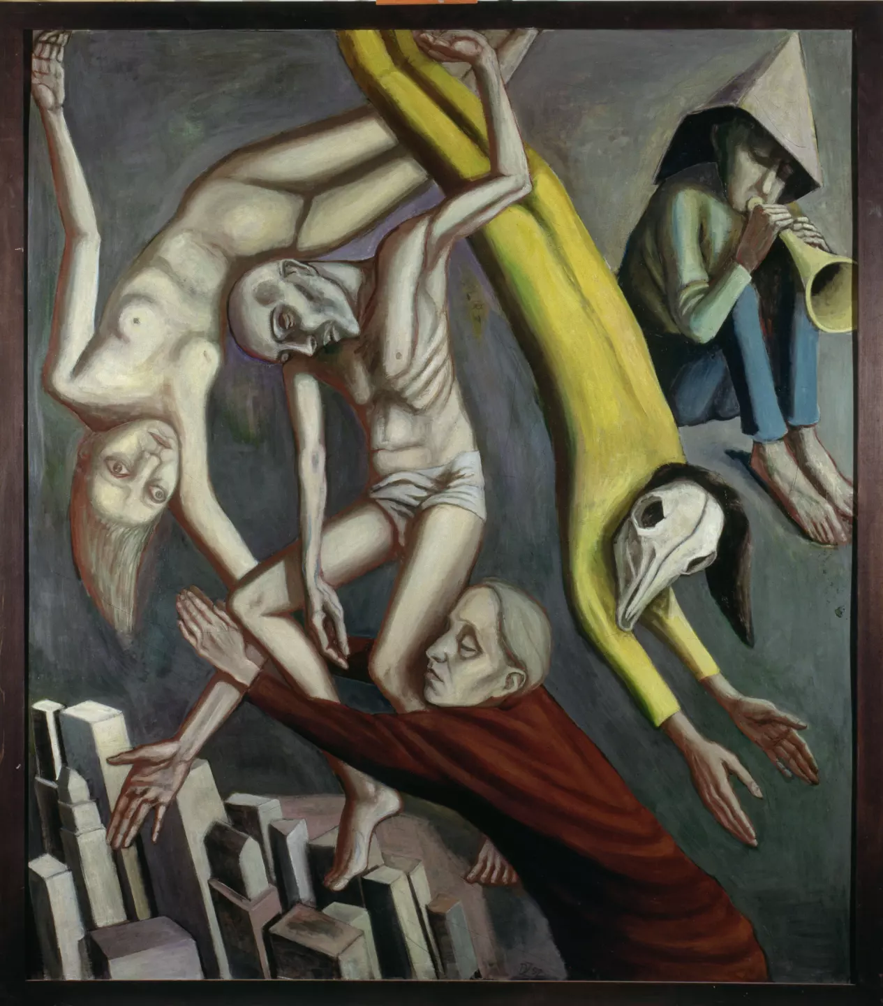 Doris Ziegler, Kreuzabnahme, 1993, oil on canvas, 144,5 × 125,5 cm