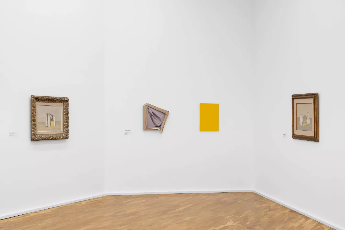 Franziska Reinbothe, Installation view, Morandi, Museum für Gegenwartskunst Siegen, Germany