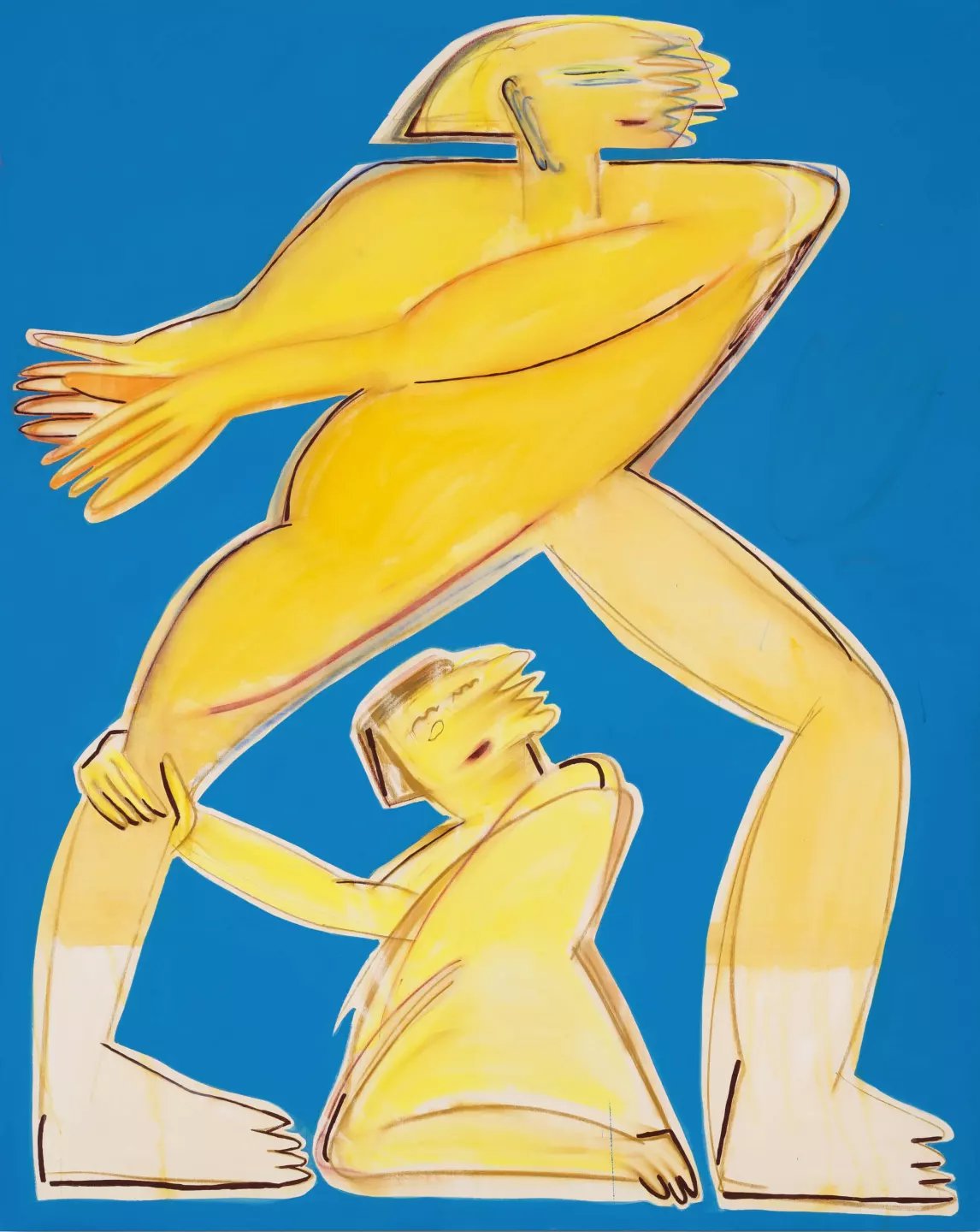Palma, 2021, acrylic on canvas, 200 x 160 cm