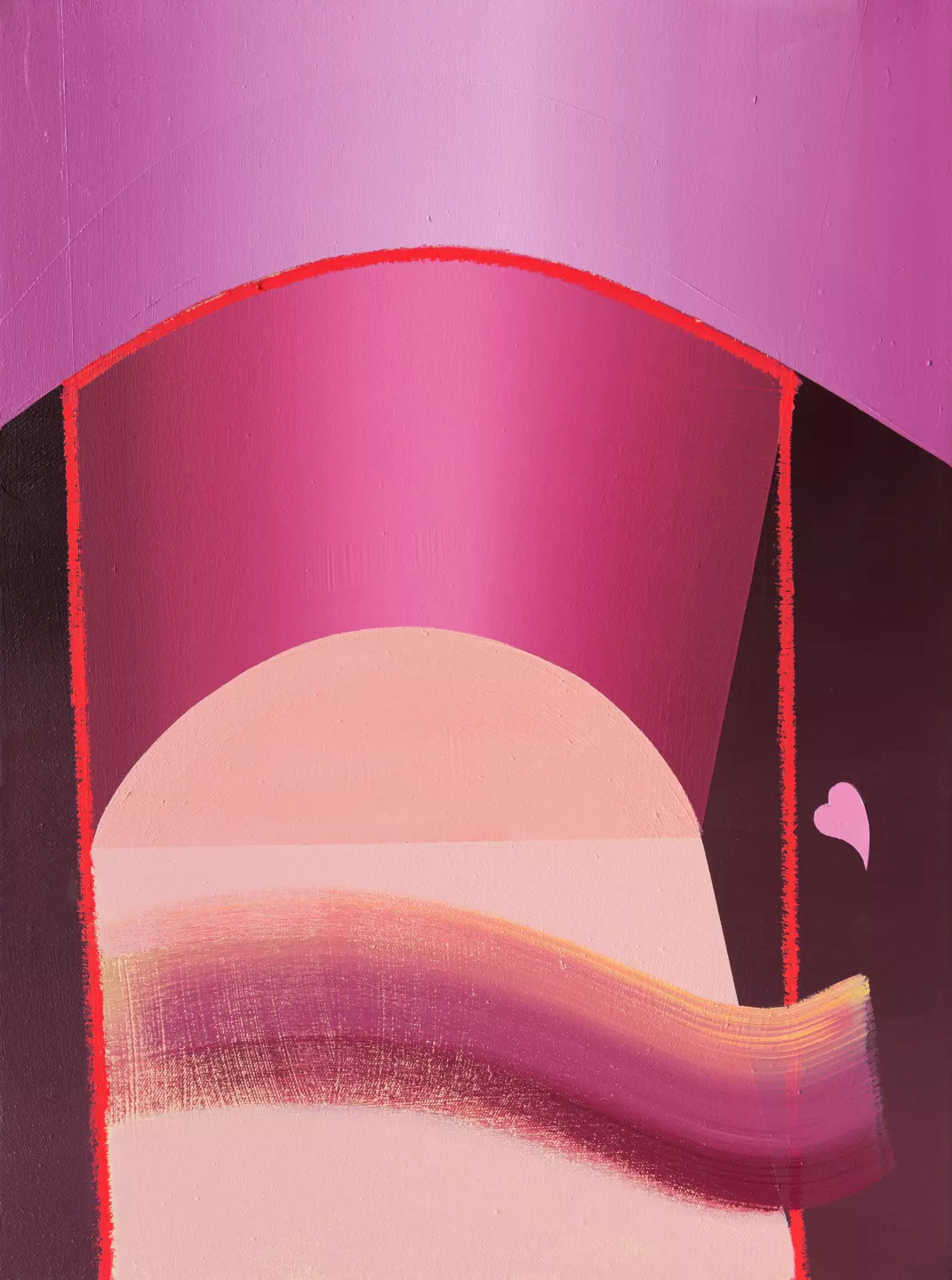 Love Swing, 2021, oil on canvas, 40 x 30 cm