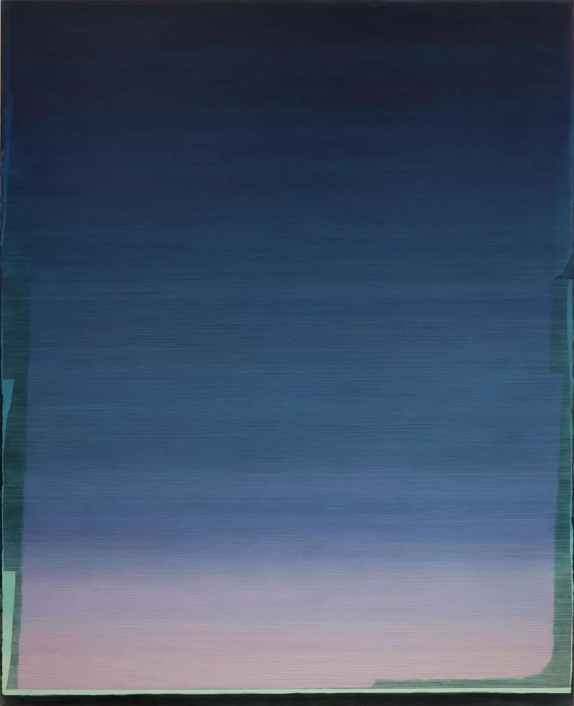 Luna Clipper (22.45), 2022, acrylic and oil on canvas, 160 x 130 cm