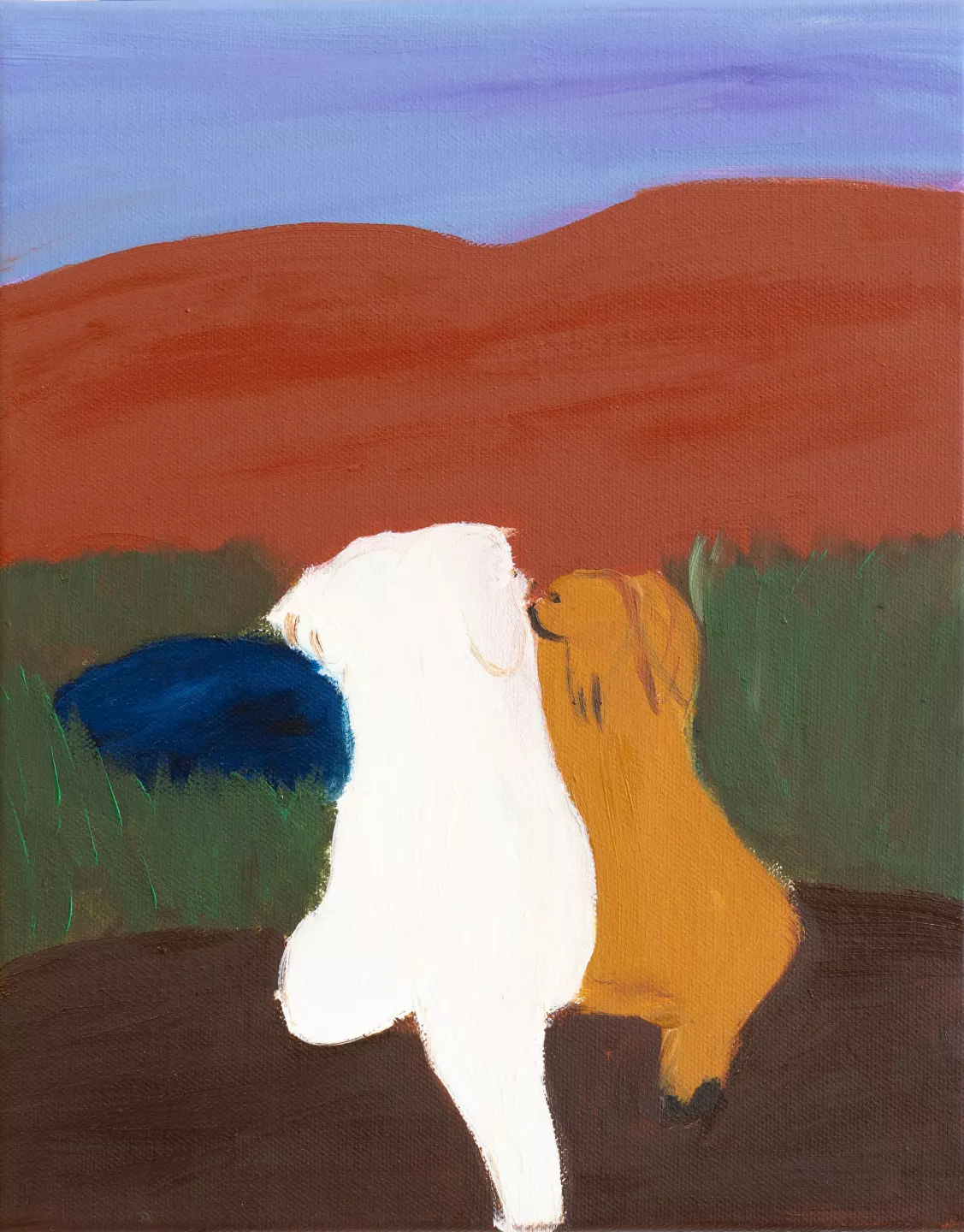 Closer, 2024, oil on canvas, 24 x 30 cm