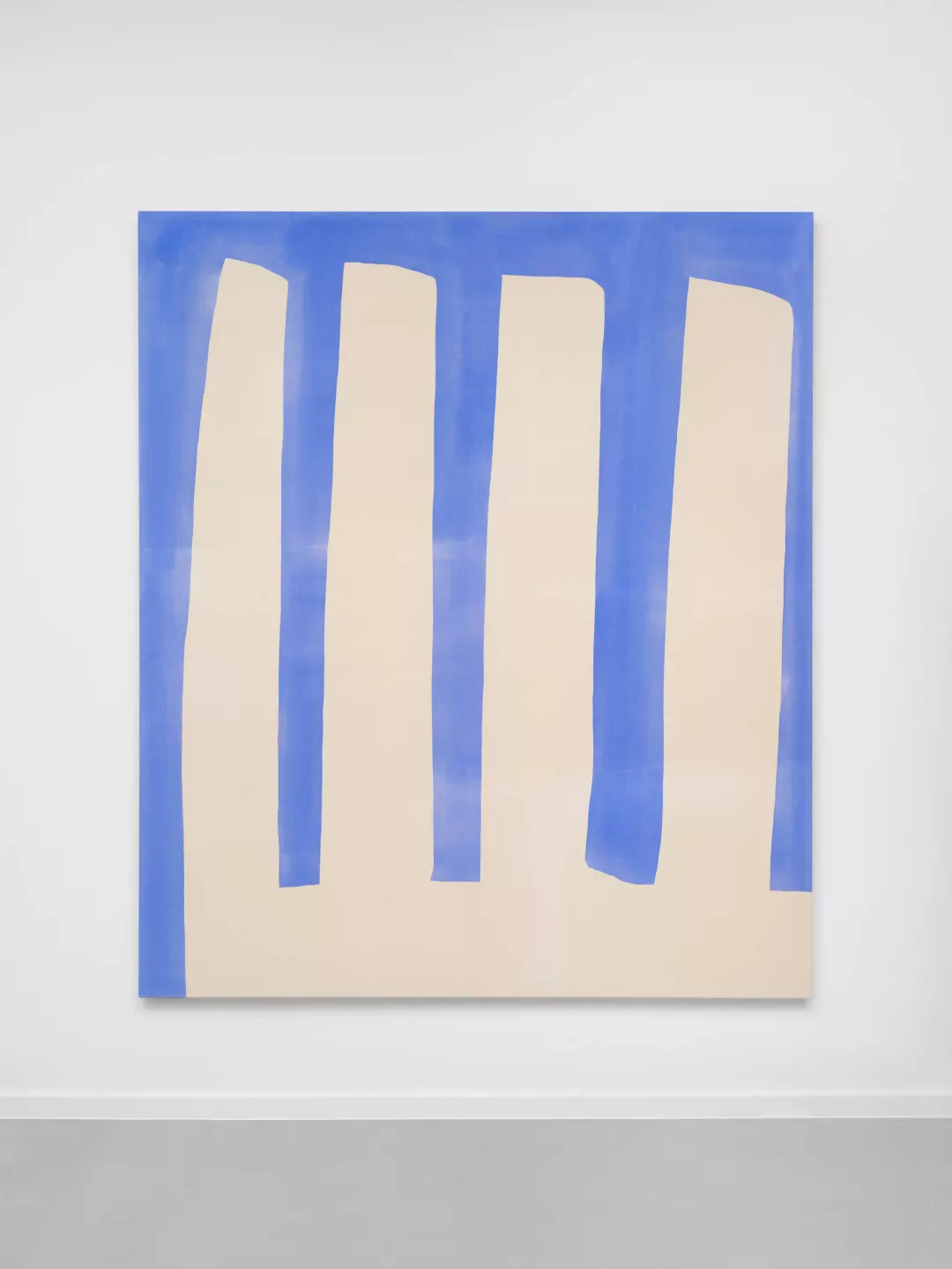 Sol (T) 02118 L, 2023, primer and acrylic on canvas, 210 x 180 cm