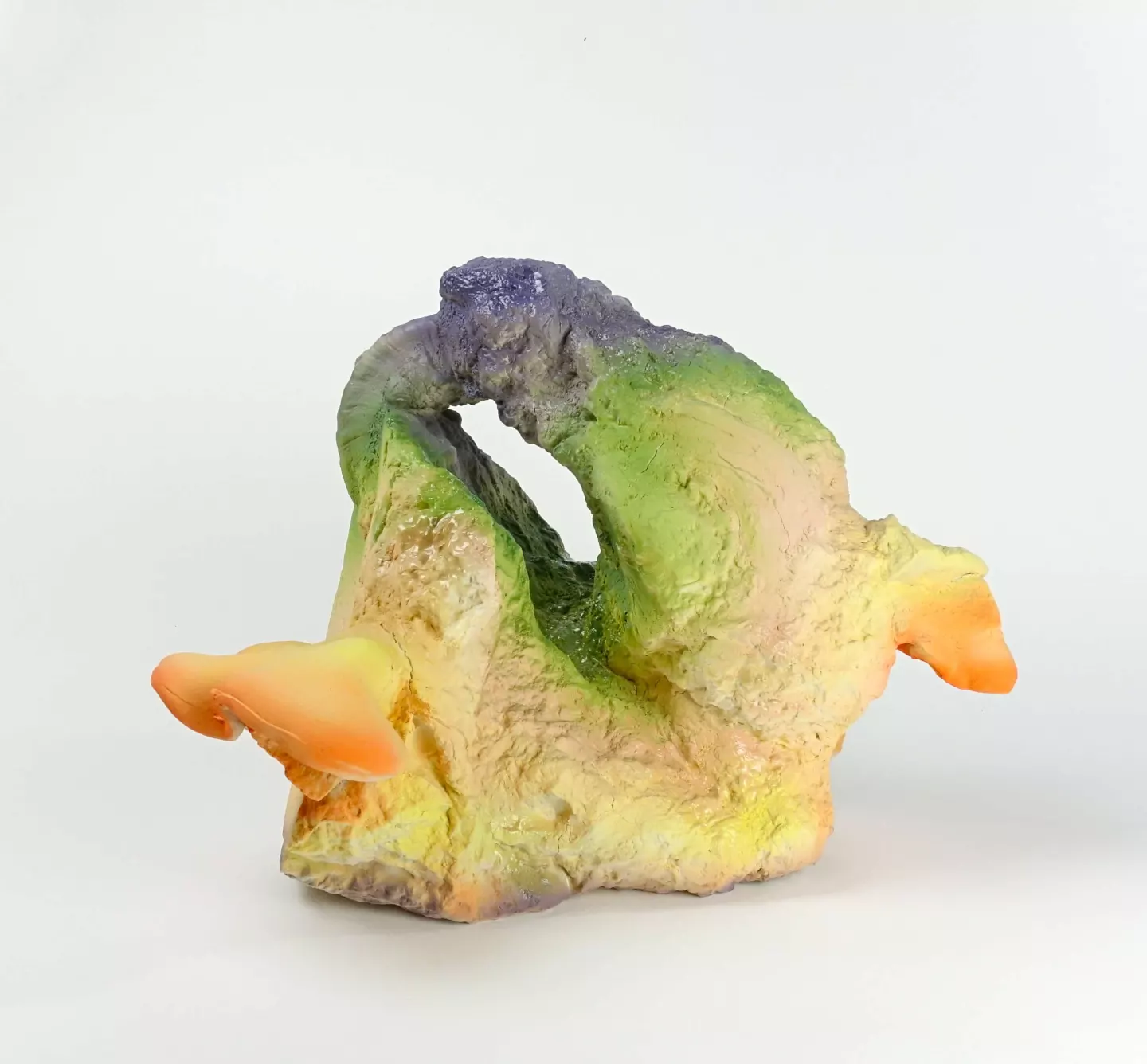 No Matter What, 2021, porcelain, slip, glaze, 32 x 31 x 39 cm