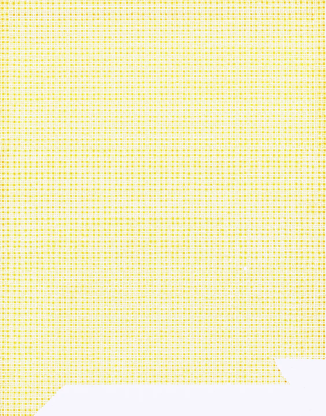 Yellow Wallpaper, 2020, ink on paper, 38 x 29 cm