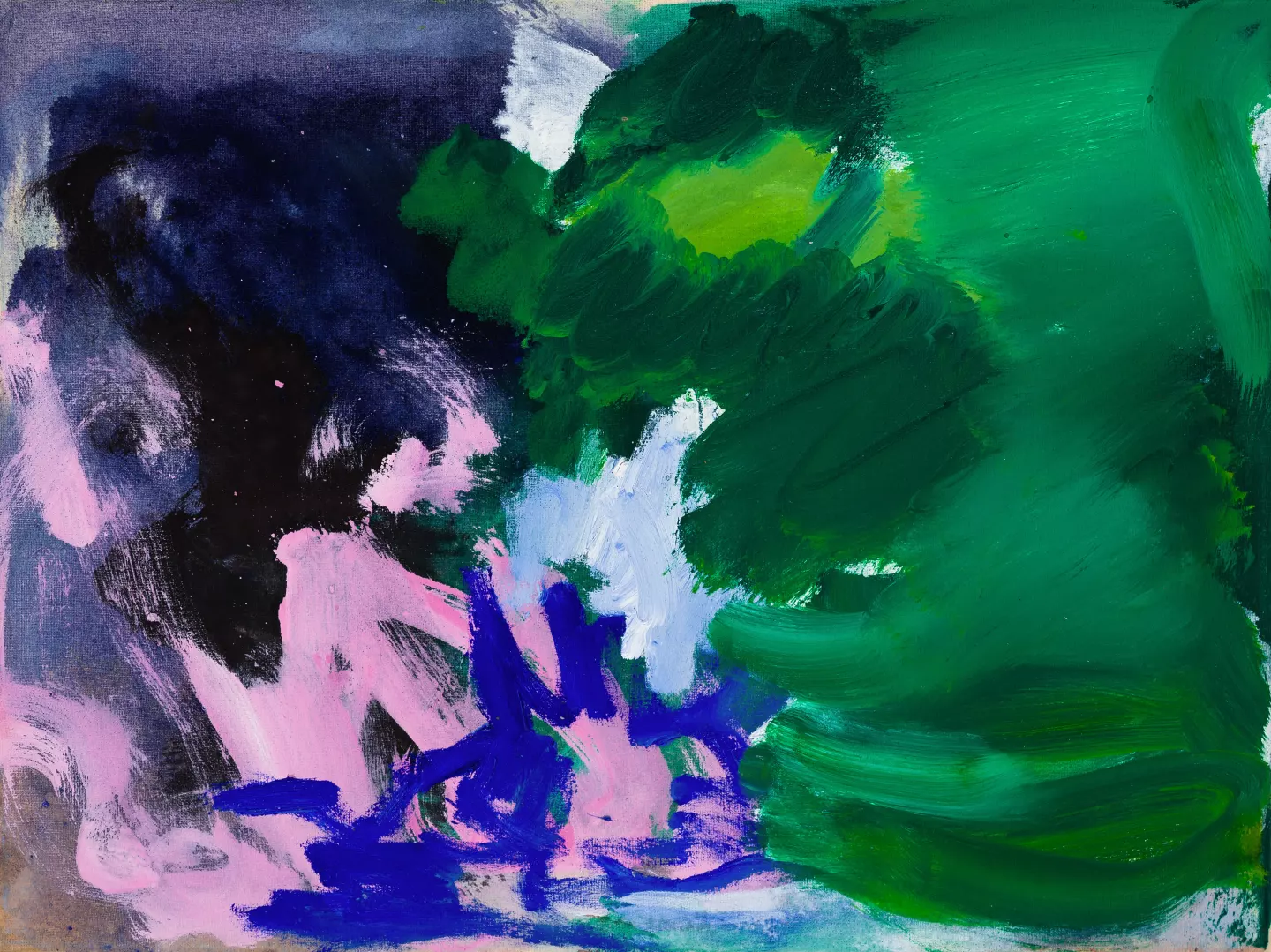 Interact with Tarzan, 2020, oil on canvas, 31 x 41 cm