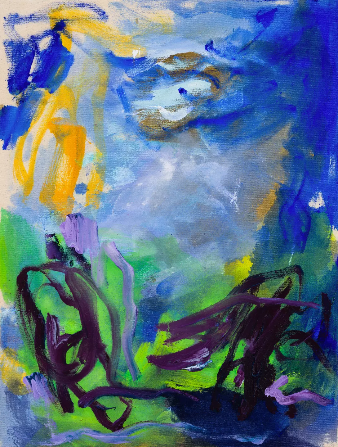 Ohne Titel (4) 2020, oil on canvas, 41 x 31 cm