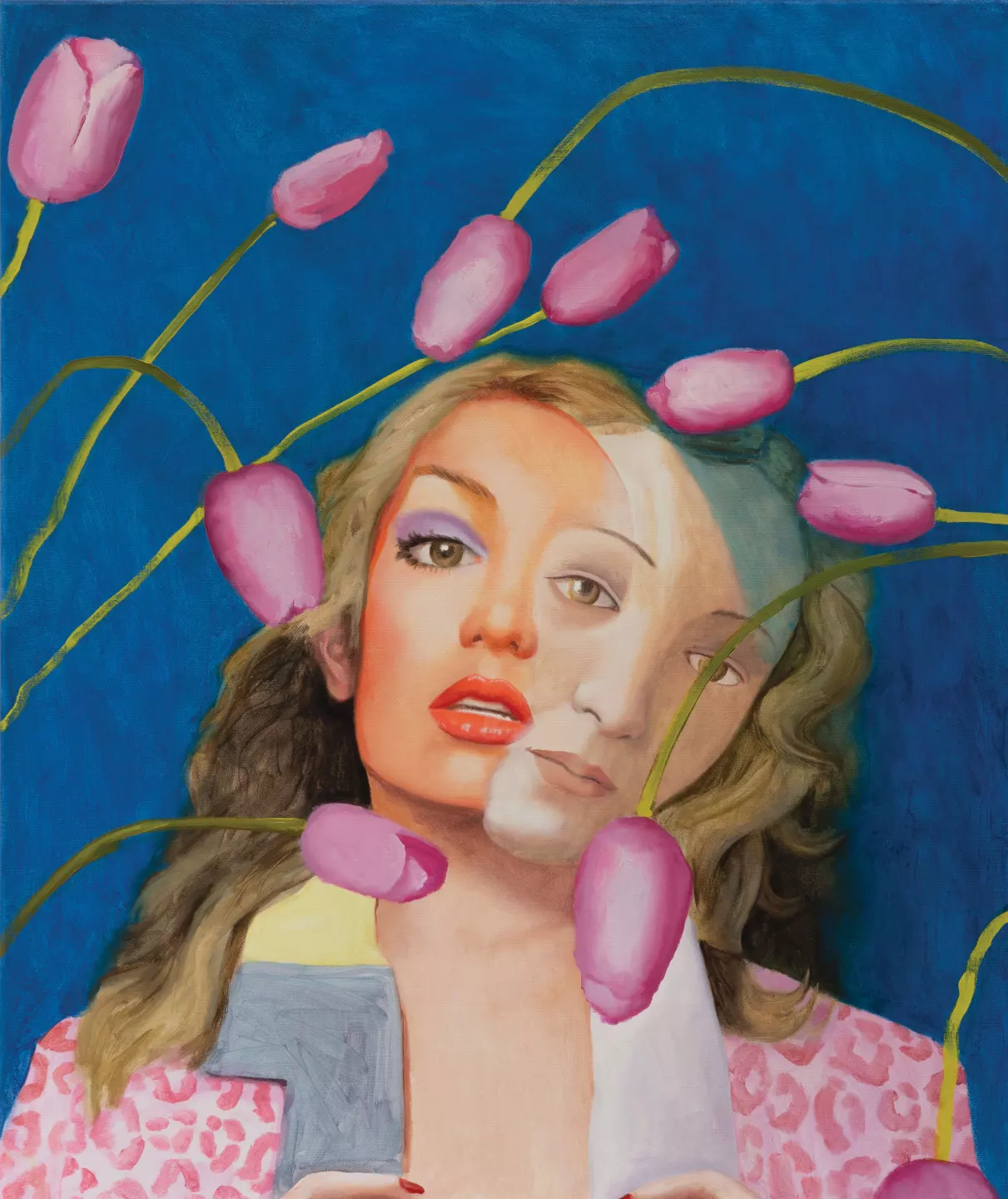 Split Me Baby, One More Time, 2022, oil on canvas, 95 x 80 cm