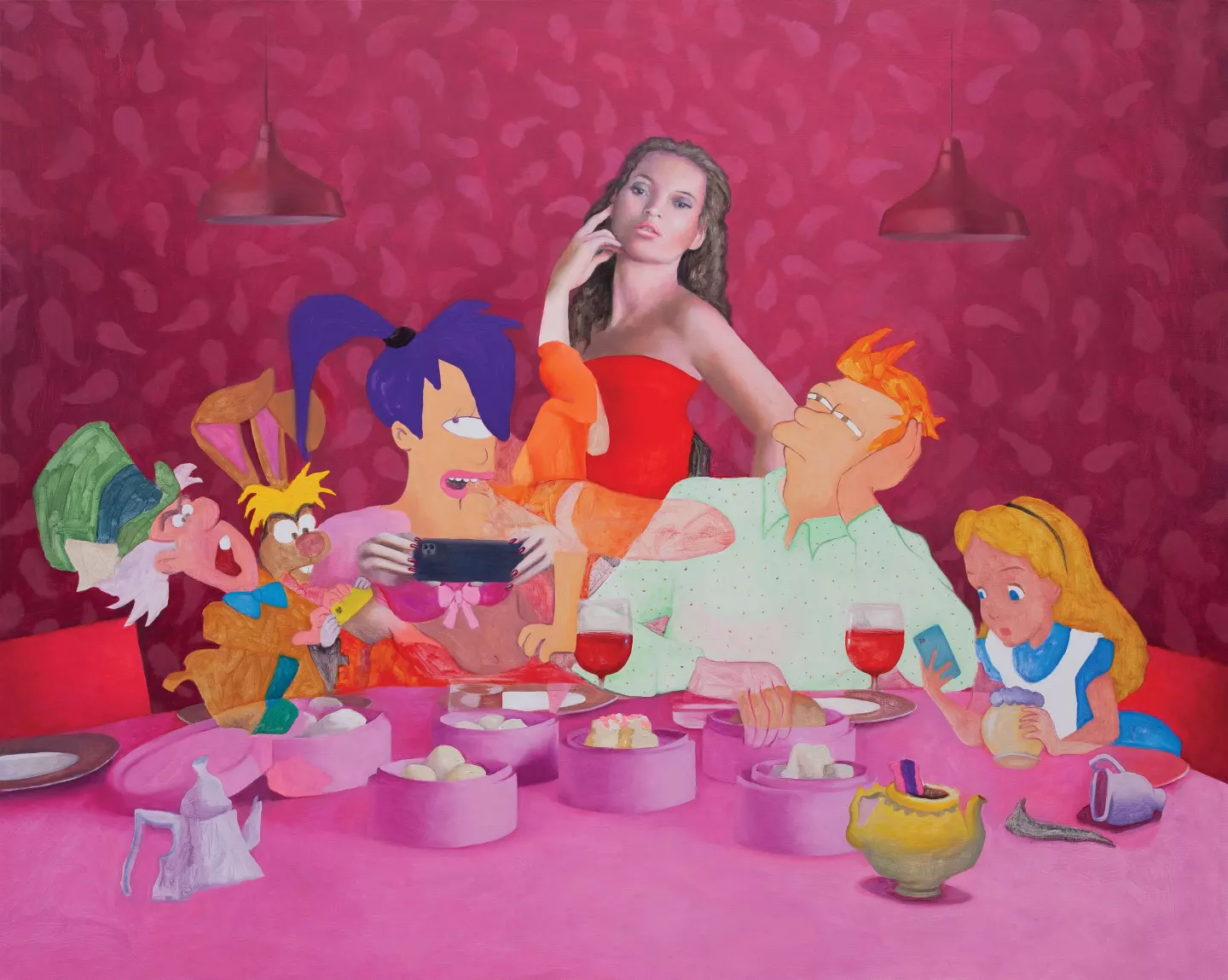 Yummy, 2022, oil on canvas, 140 x 175 cm