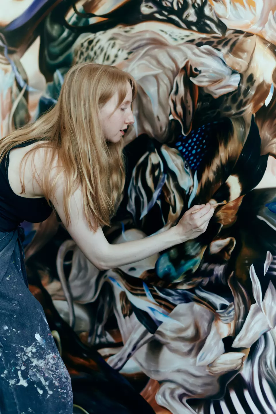 Portrait Philippa Brück, Galerie Laetitia Gorsy